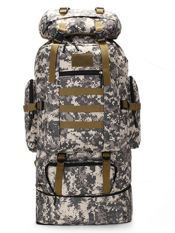 Women's & Men's Large Capacity Expandable Heightened Camping Mountain Climbing, Hiking Bag