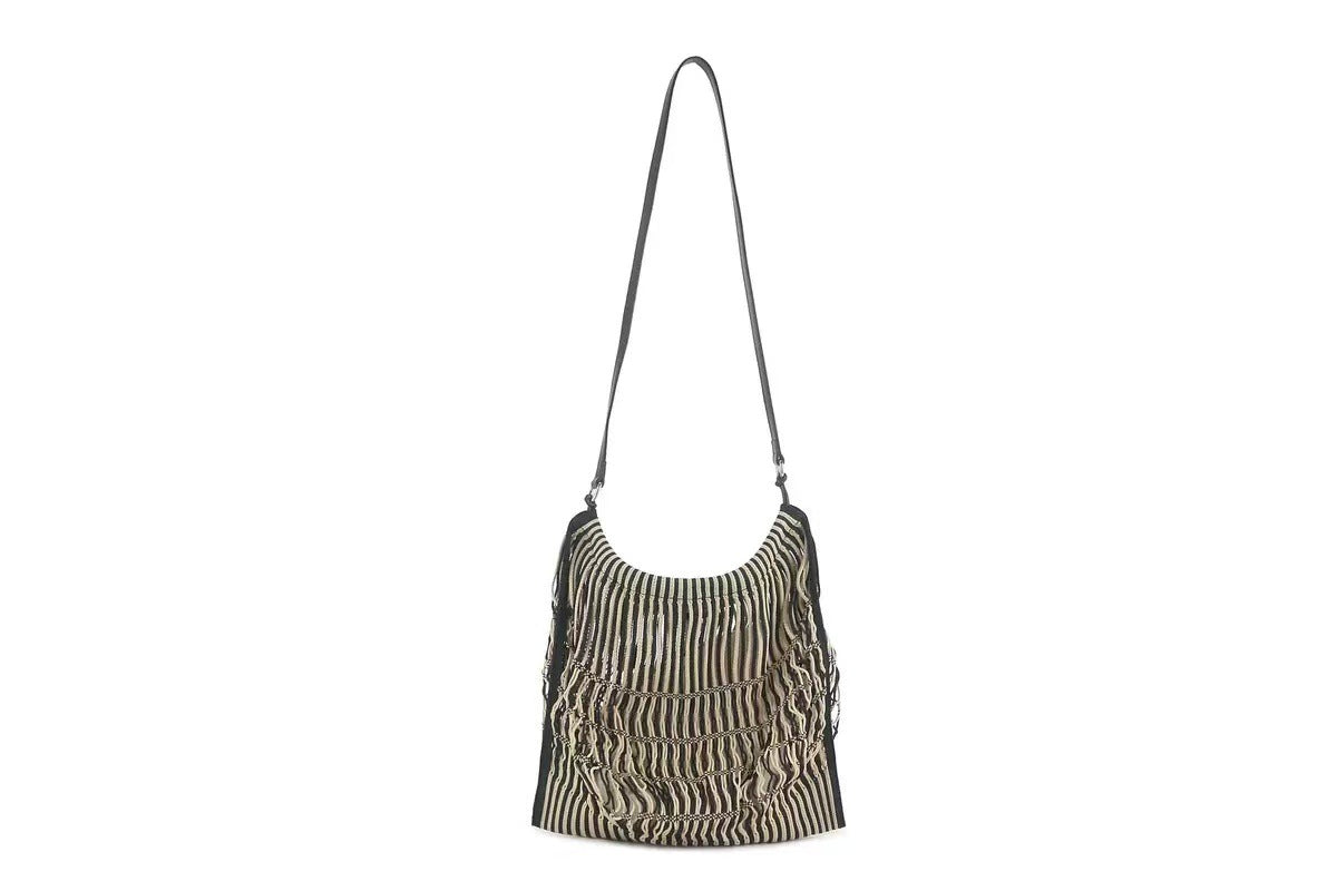 Net Strap Shopping Large Capacity Underarm Women's Shoulder Bag