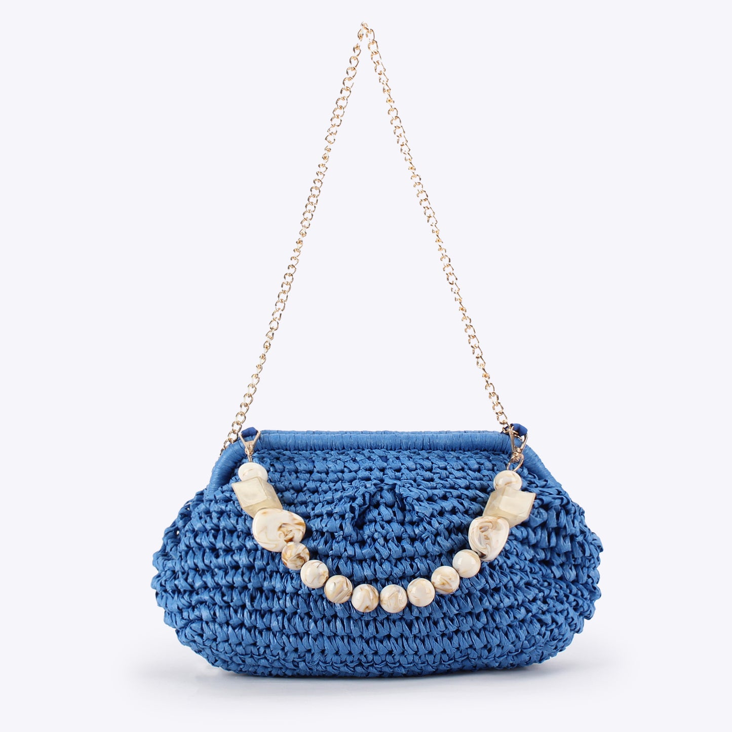 Women's Color Woven Daily Leisure Commute Seaside Vacation Bags