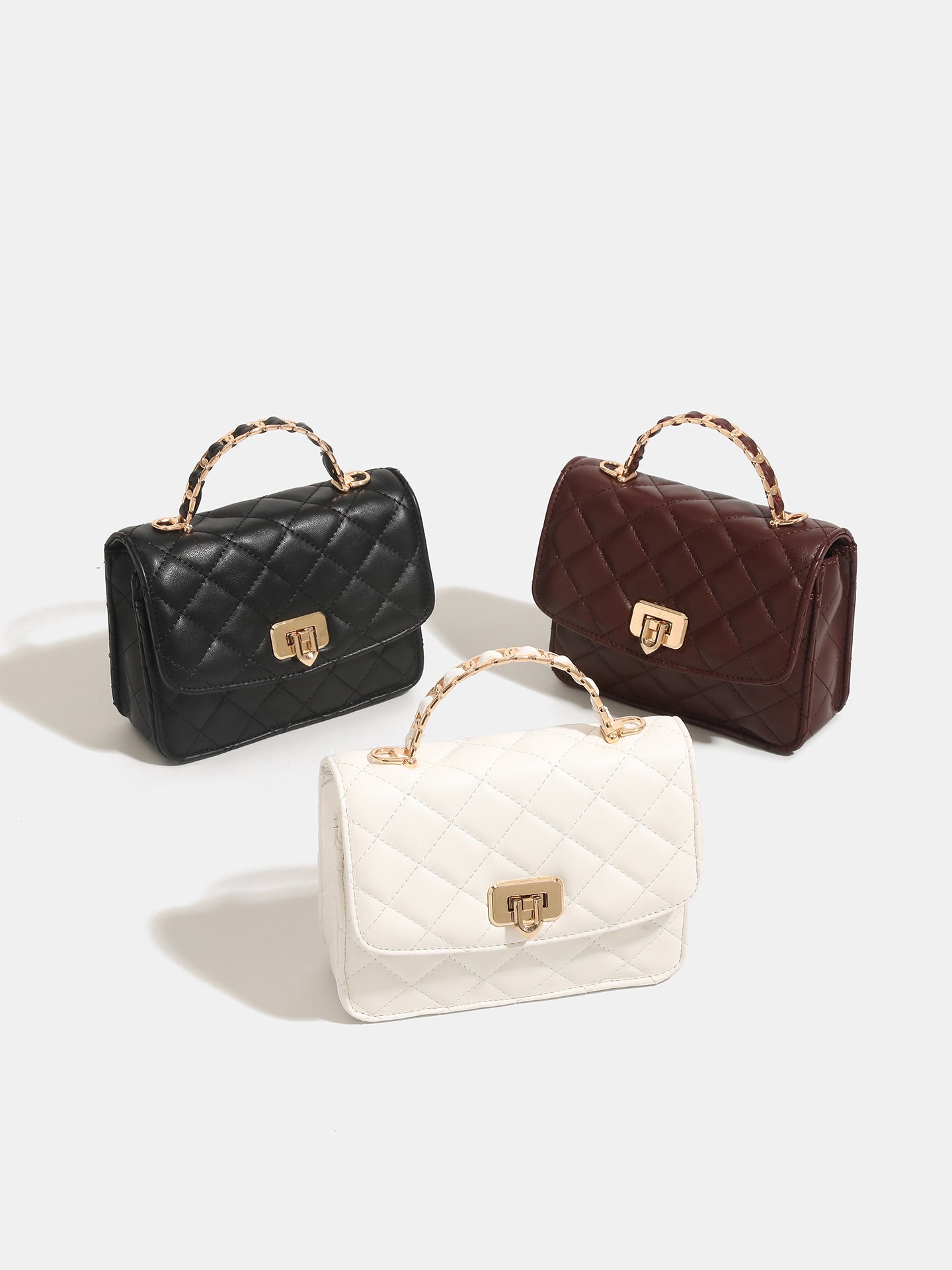 Women's Fashion Rhombus Chain One Autumn High-grade Hand Shoulder Bags