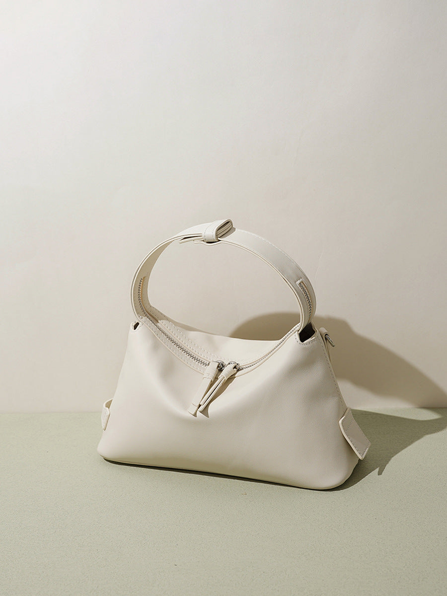 Women's Light Luxury Commuter Genuine Leather Large Capacity Women's Handbag