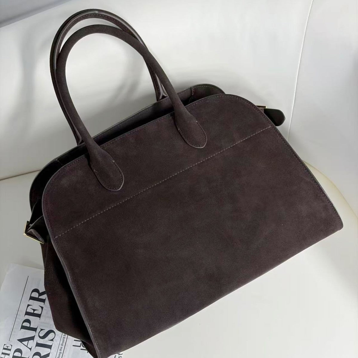 Women's First Layer Cowhide Leather Large Capacity Women's Handbag