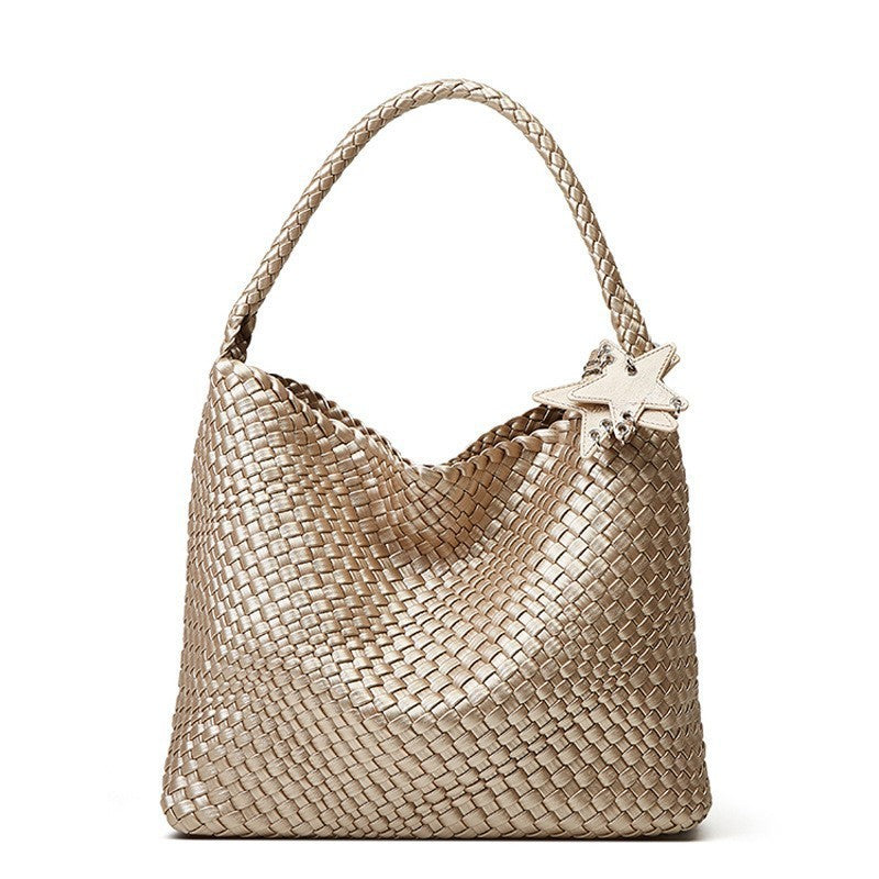 Women's Hand-woven Underarm High-grade Sensitive Hand-held Fashion Bags