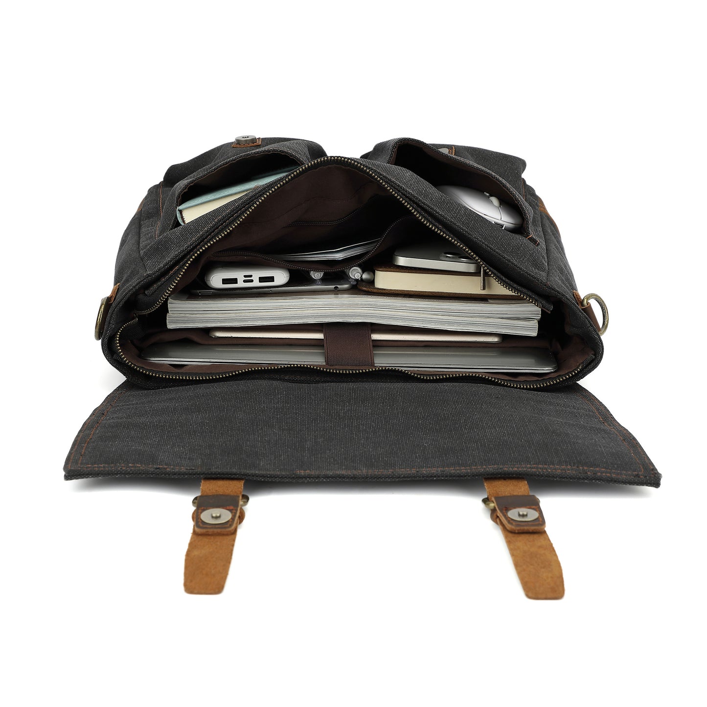 Canvas Portable Classic Durable Business Computer Now Men's Briefcase