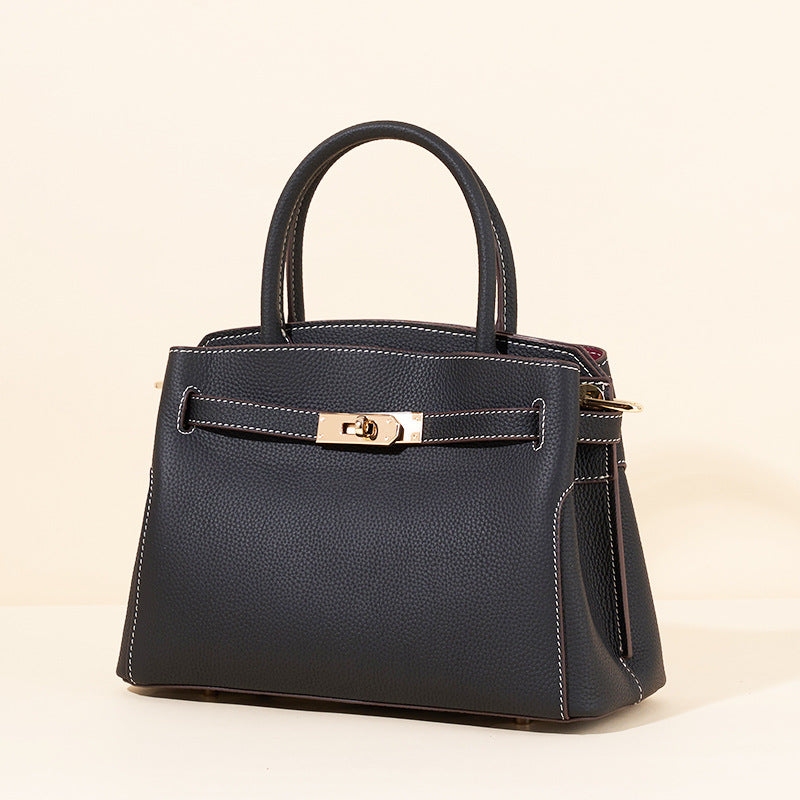 Women's Fashion Genuine Leather Trendy Hand Carrying Women's Messenger Bag