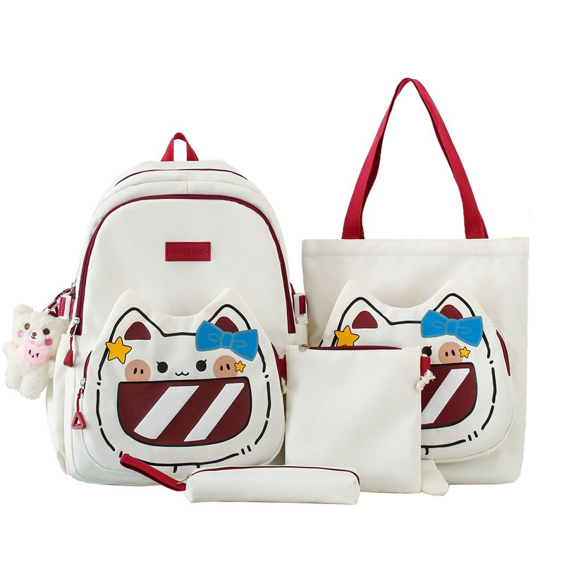 Fashion Cartoon Nylon Super Light Large Backpacks