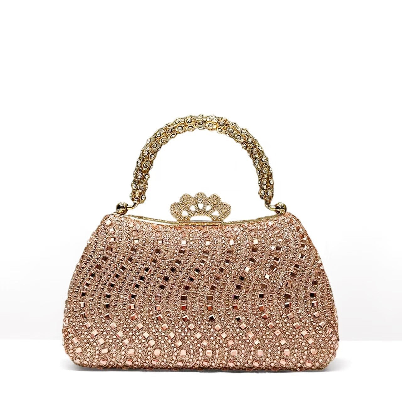 Women's Fashion Personalized Rhinestone Banquet Dress Elegant Dinner Bag