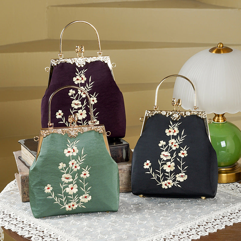 Embroidered National Style Cheongsam Han Chinese Handle