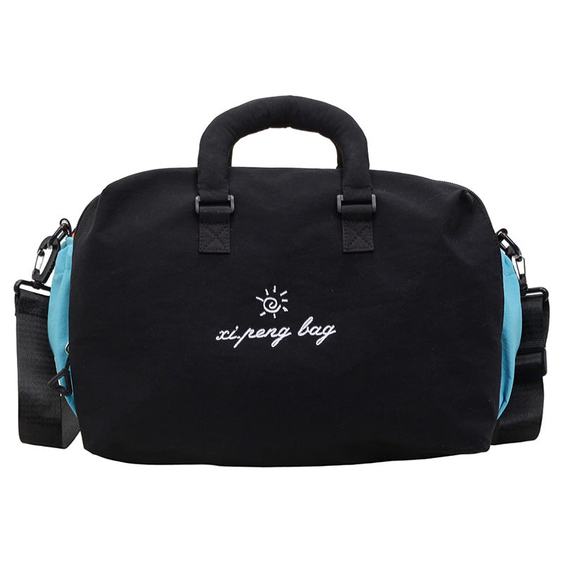 Women's Lightweight Personality Iti Contrast Color Large Capacity Women's Shoulder Bag