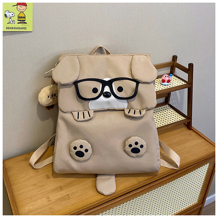 Ugly Cat Niche Cartoon Siamese Kitten Large Capacity Women's Chest Bag, Fanny Pack