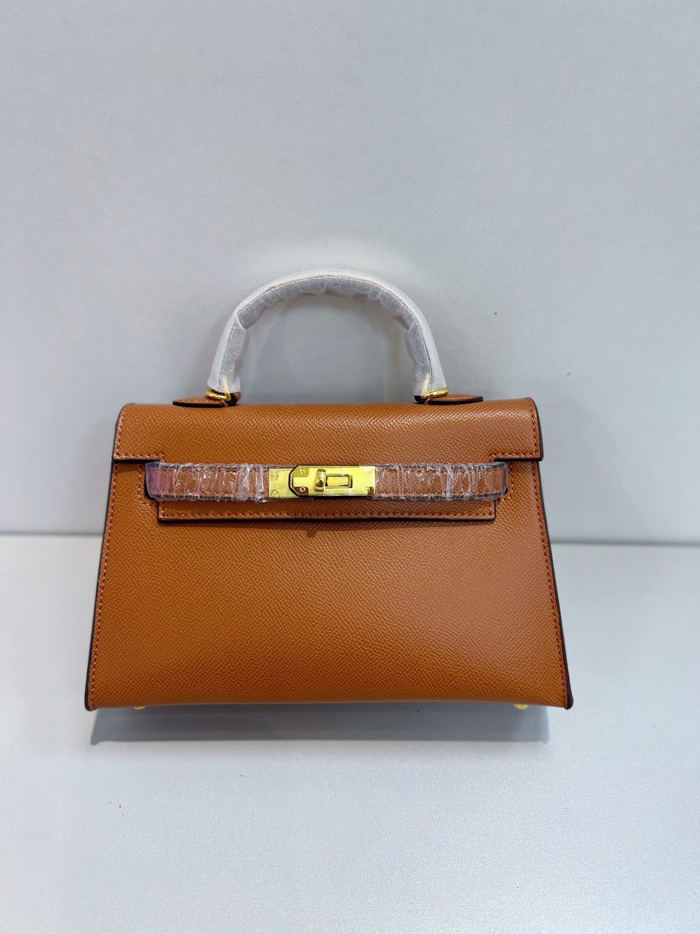 Women's Kelly Genuine Leather Palm Print High-grade Women's Handbag