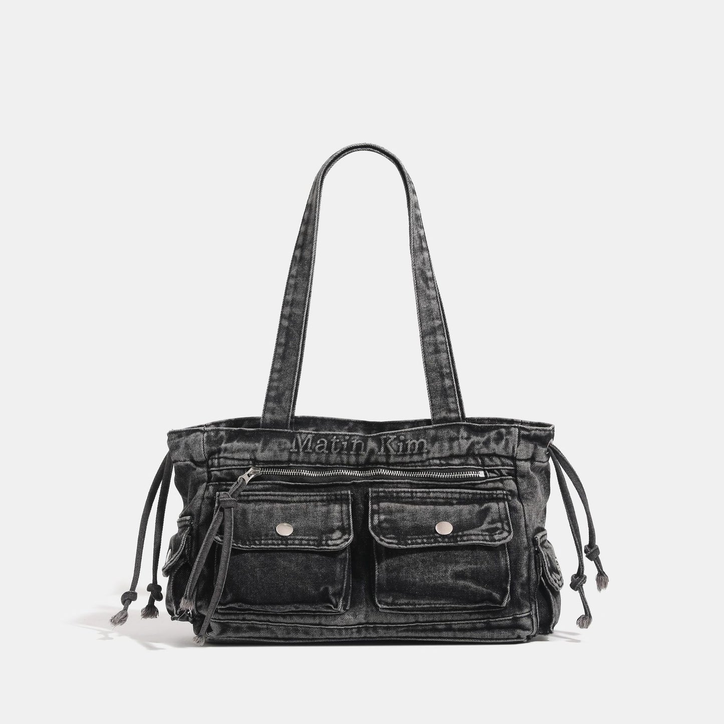 Denim Korean Style Large Capacity Totes Commute Women's Shoulder Bag
