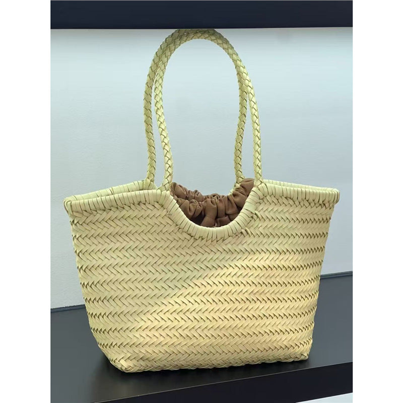 Vegetable Basket Large Capacity Leisure Beach Women's Shoulder Bag