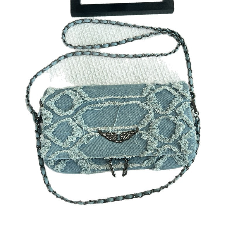 Women's Fashionable Stylish Solid Color High Texture Women's Messenger Bag