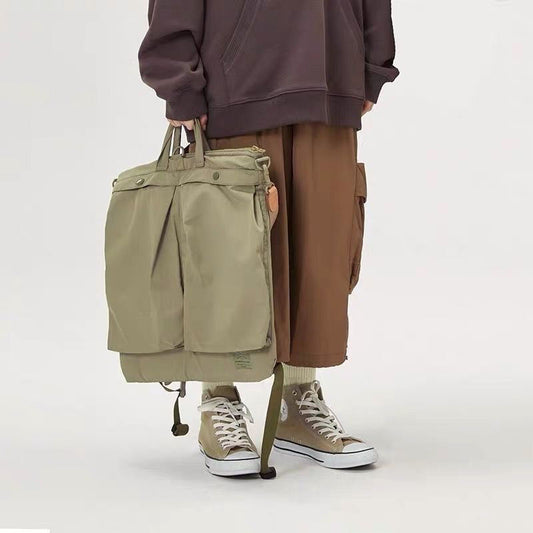 One Retro Leisure Commute Large Capacity Men's Shoulder Bag