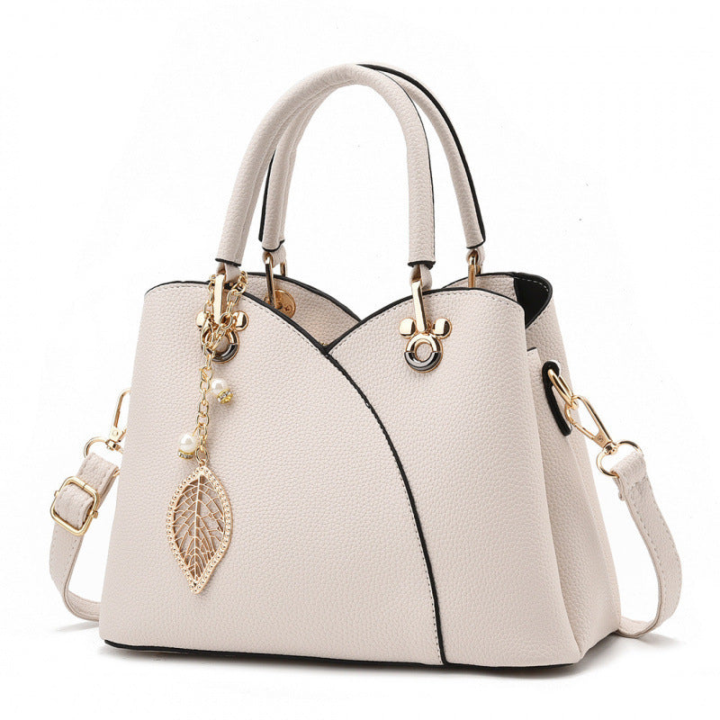 Women's Fashion Alligator Print Simple Solid Color Handbags
