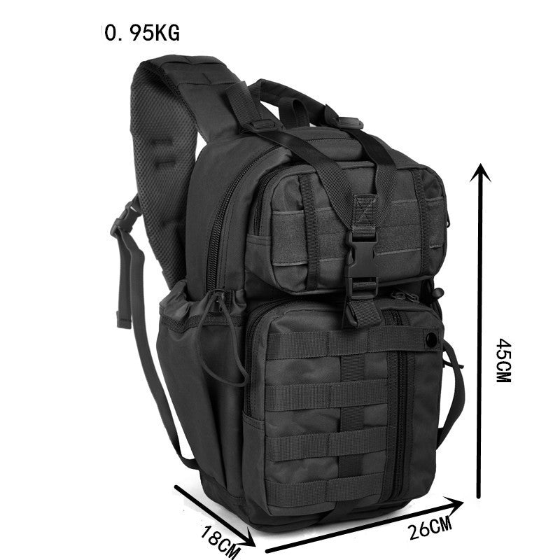 Trendy Fans Combat Camouflage Waterproof Archer Outdoor Camouflage, Military Fan Bag