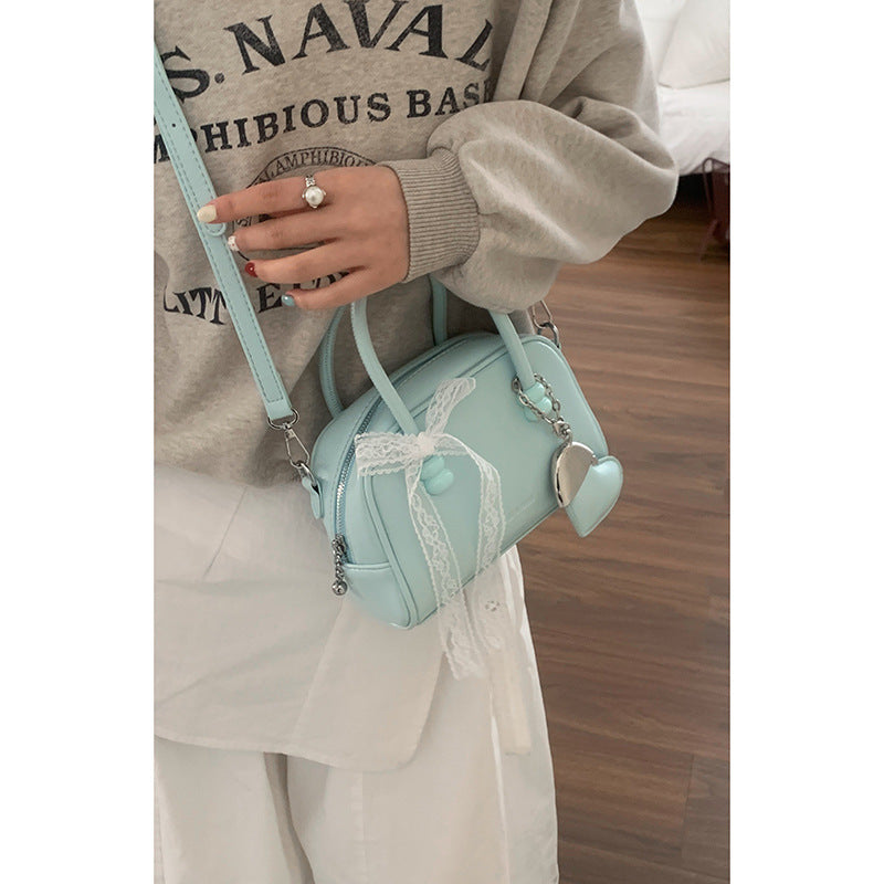 Women's Spring Fashion Portable Bowling Korean Small Square Bags