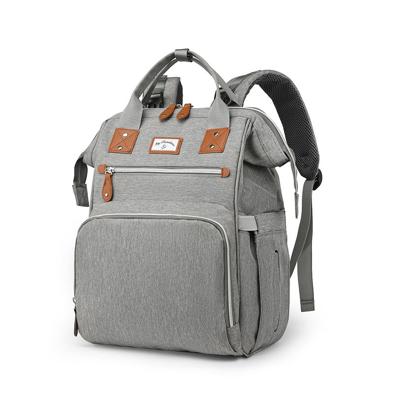 Women's Oxford Cloth Waterproof Multifunctional Mom Outing Mummy Bag