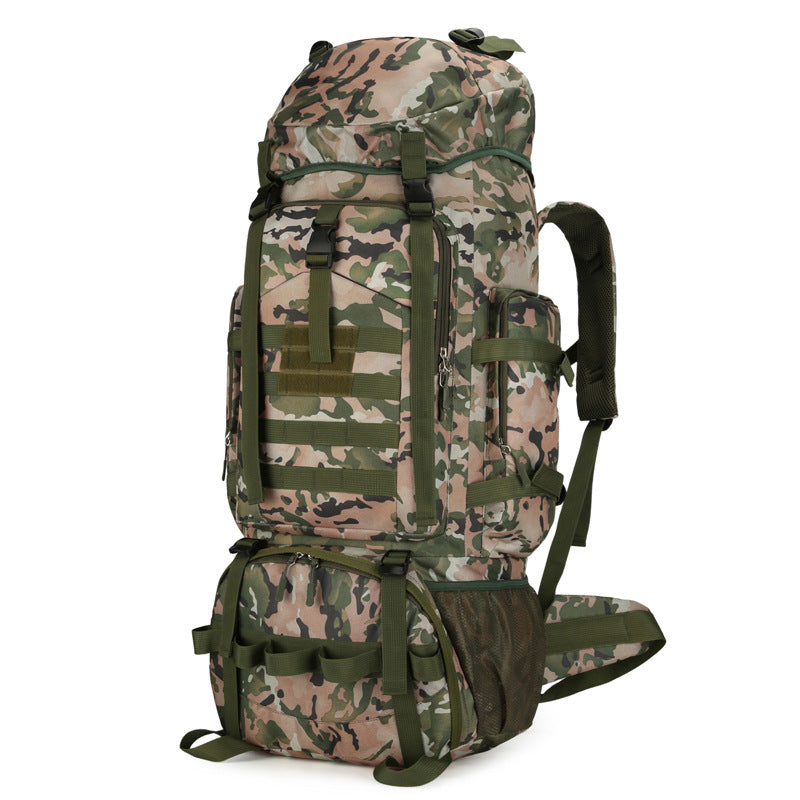 Large Capacity Hiking Lightweight Camping Waterproof Outdoor Camouflage, Military Fan Bag
