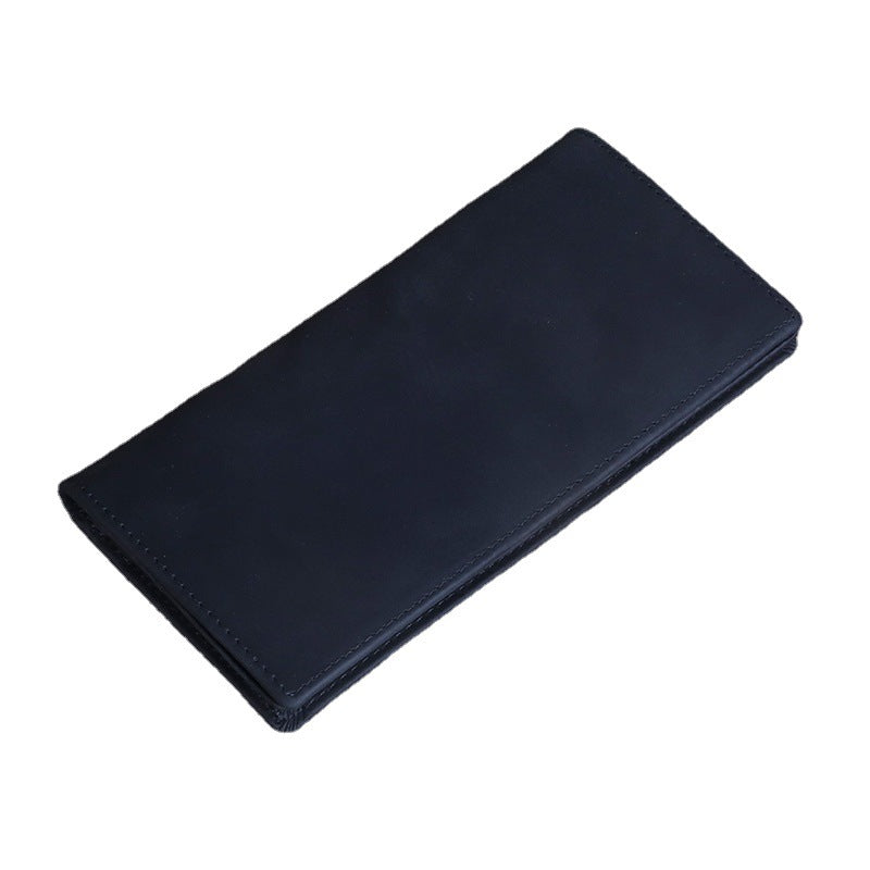 Men's Leather Real Long Suit First Layer Men's Wallet