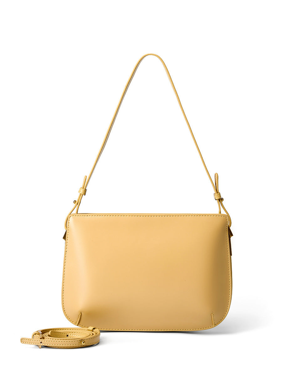 Women's High-grade Genuine Leather Underarm Cowhide Simple Women's Handbag