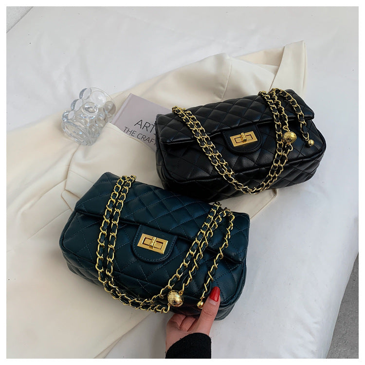 Classic Style Imitation Leather Sheepskin High-grade Chain Korean Fashion Bags