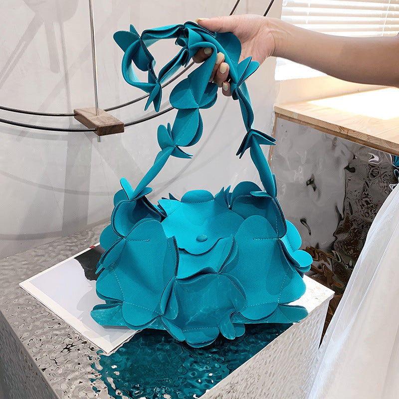Women's Summer Mori Style Soft Fashion Three-dimensional Petal Bags