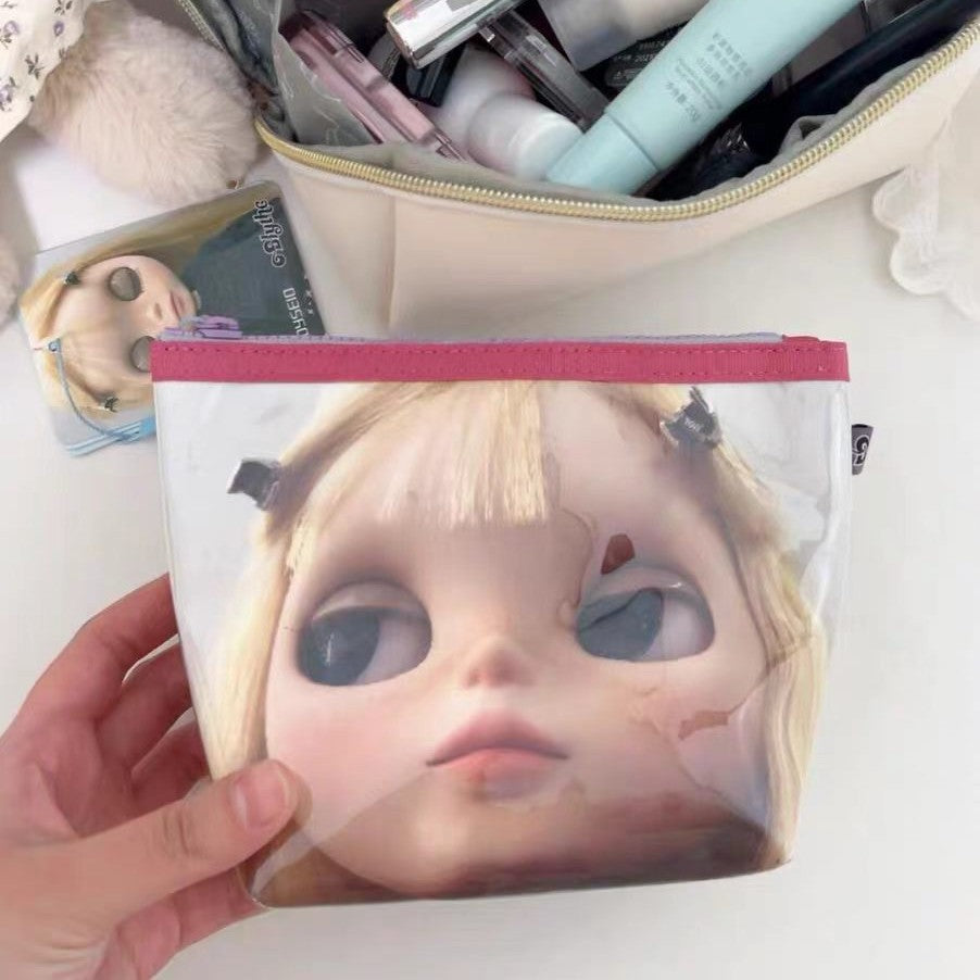 Niche Cartoon Big Eye Doll Mini Coin Purses