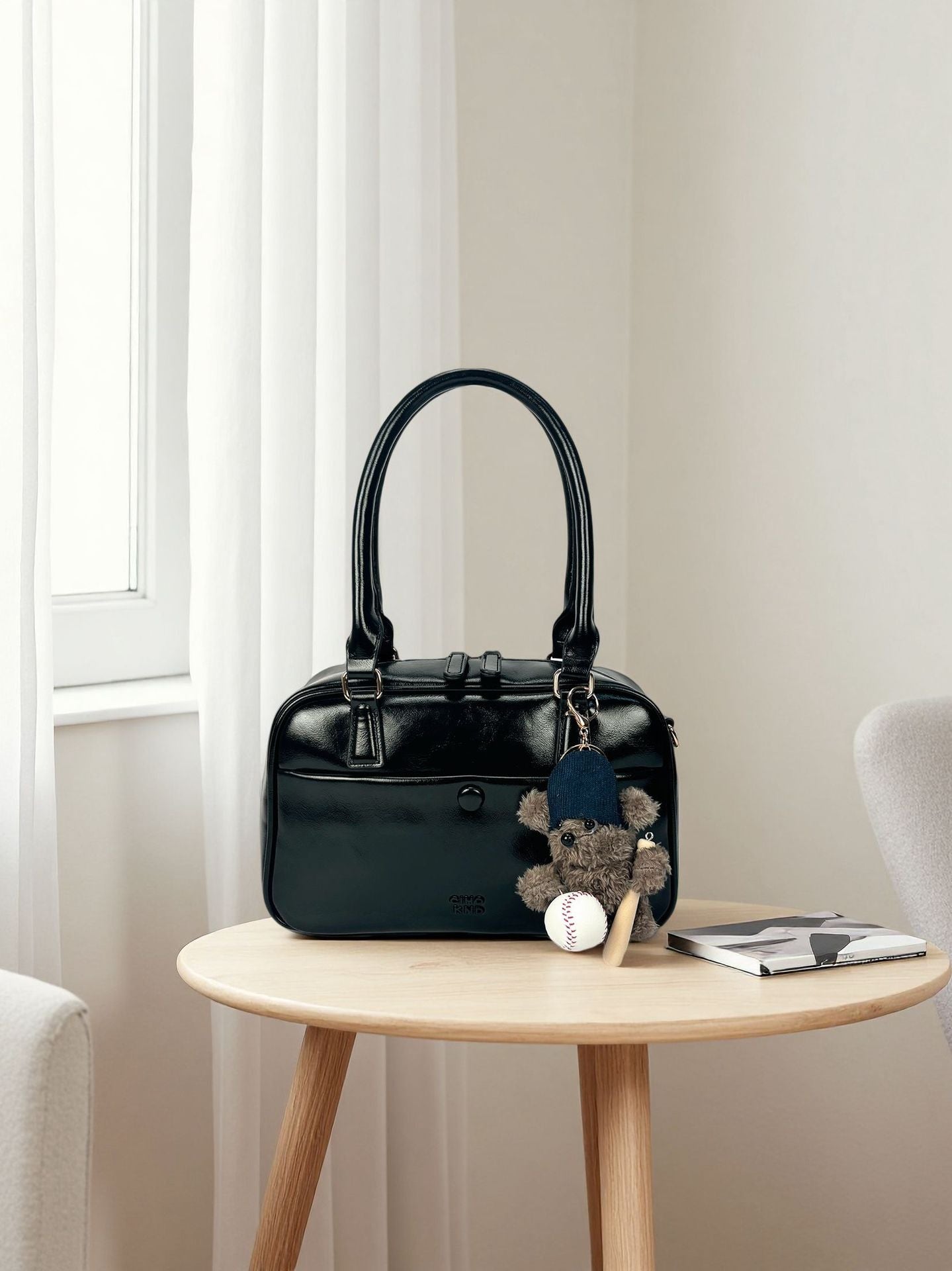 Women's Sea Moon Echo Pillow Simple Western Style Women's Messenger Bag