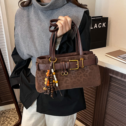 Fashion Trend Texture Solid Color Everyday Underarm Bag