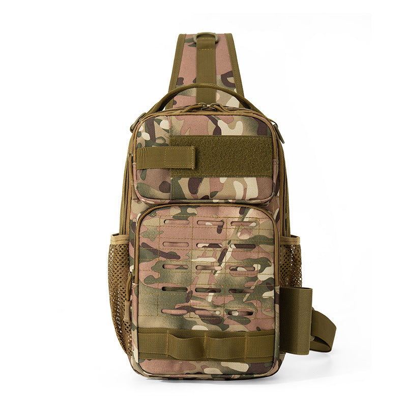 Apron Laser Cutting Multifunctional Cycling Slingshot Men's Chest Bag