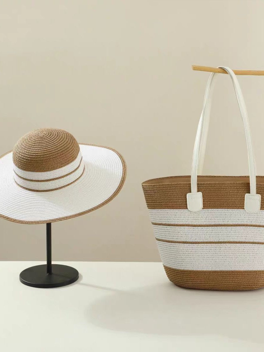 Beach Vacation Versatile Large Capacity Hat Women's Shoulder Bag