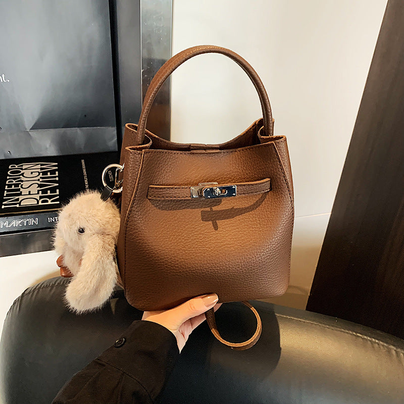 Versatile Women's Simple Carrying Winter Good-looking Women's Messenger Bag