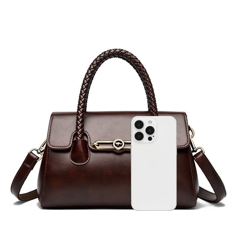 Women's Counter Retro Large Capacity Fashion Versatile Simple Bags