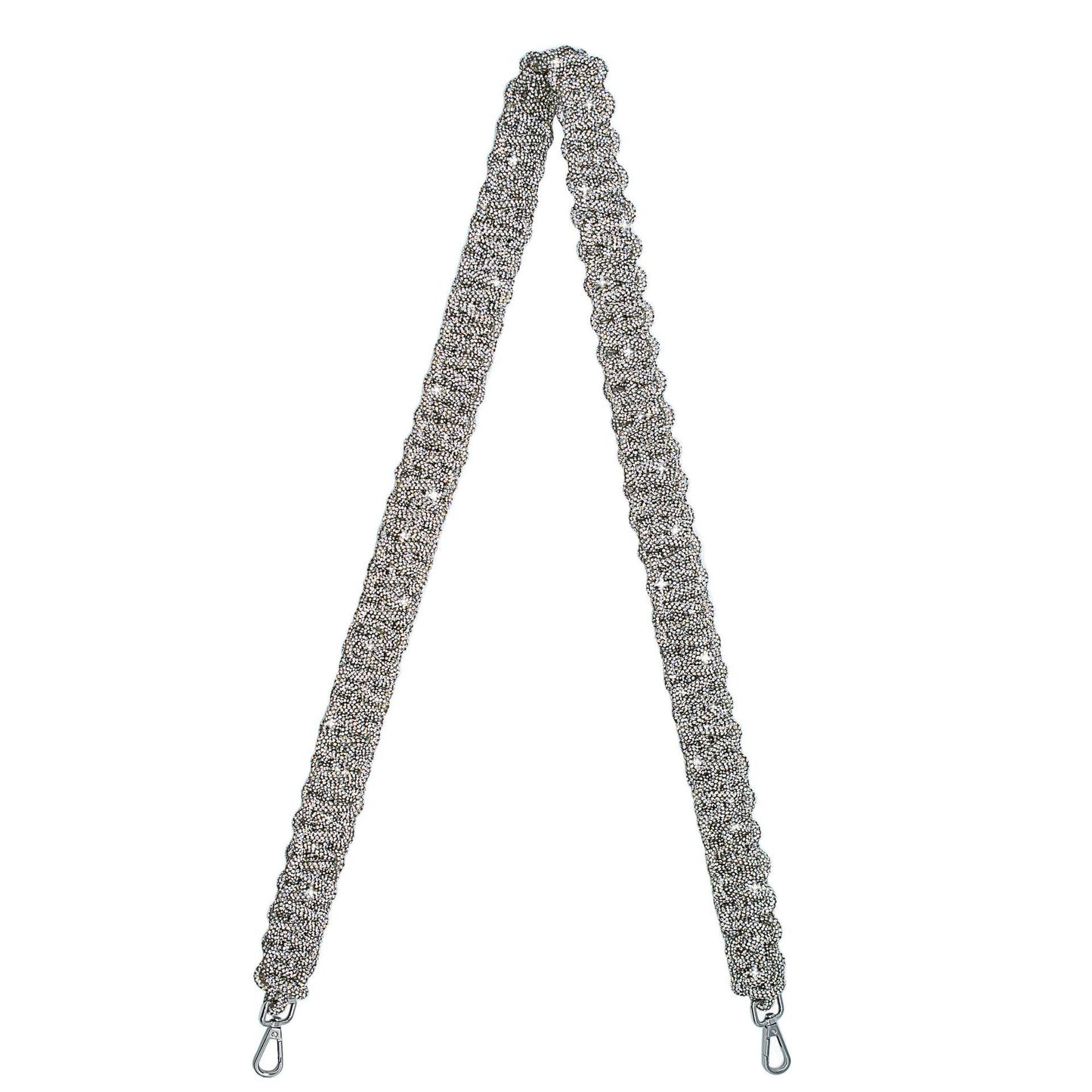 Rhinestone With Handmade Crystal Woven Mini Shiny Bags