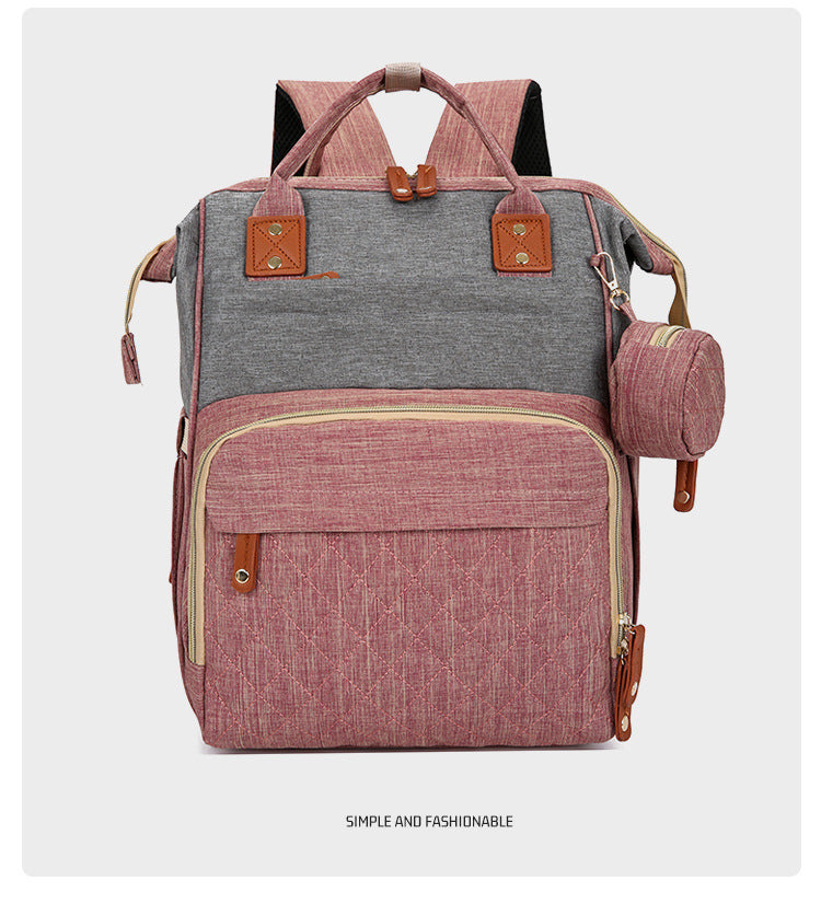 Large Capacity Portable Diaper Can Be Mummy Bag