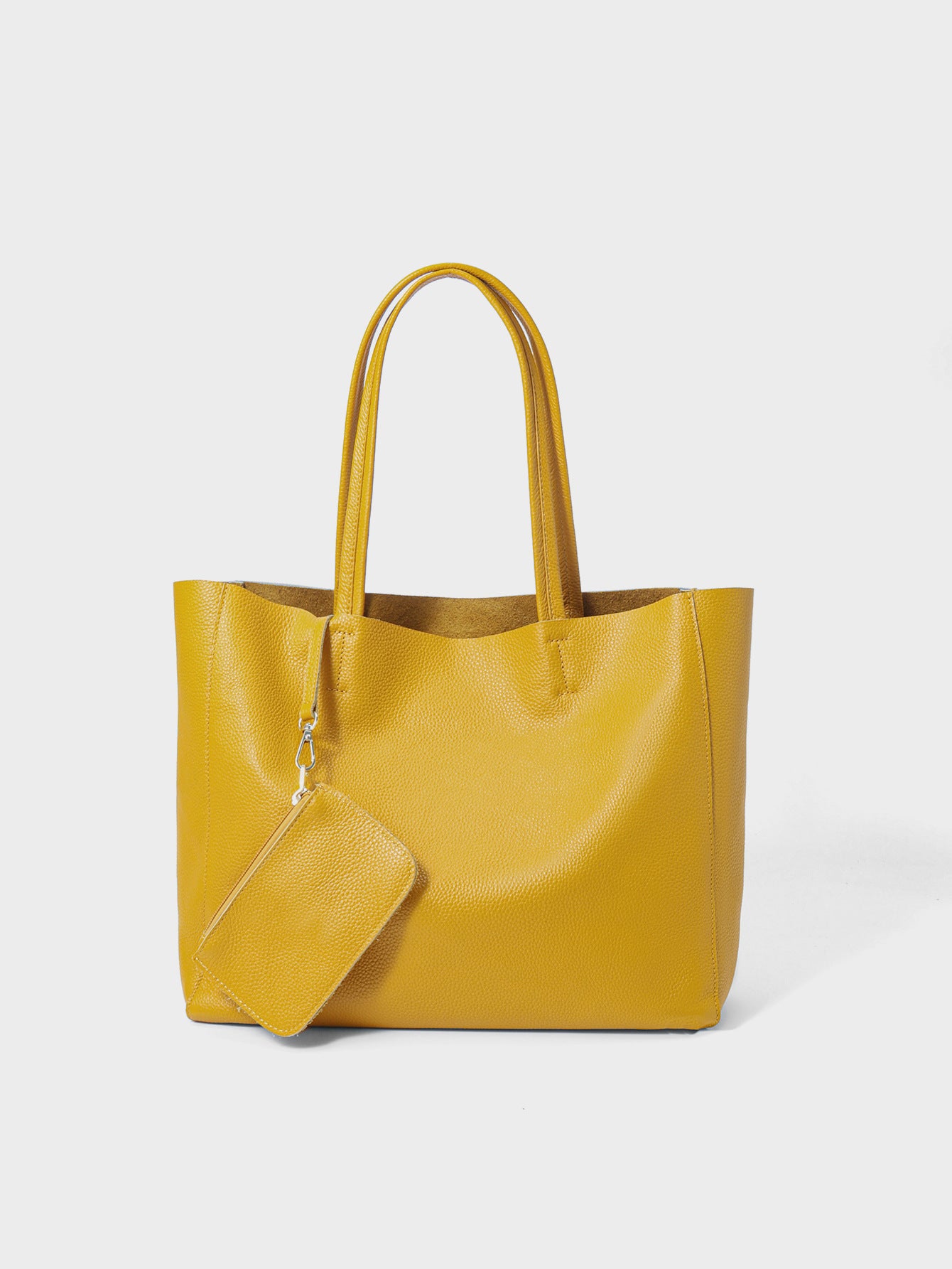 Women's Big First Layer Cowhide Portable Simplicity Genuine Large Capacity Women's Leather Bag
