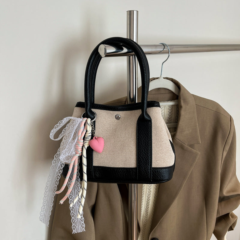 Women's Super Popular Niche Contrast Color Fashion Handbags