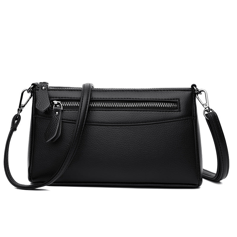 Charming Women's Live Broadcast Mother's Textured Women's Messenger Bag