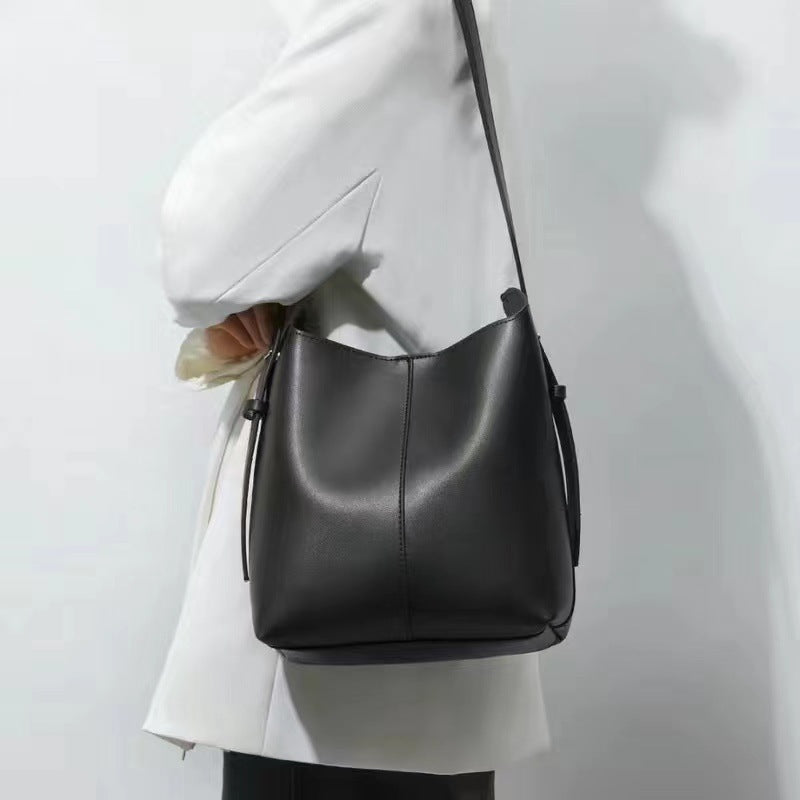 Women's Affordable Luxury Fashion Large Capacity Leisure Get Bucket Bags