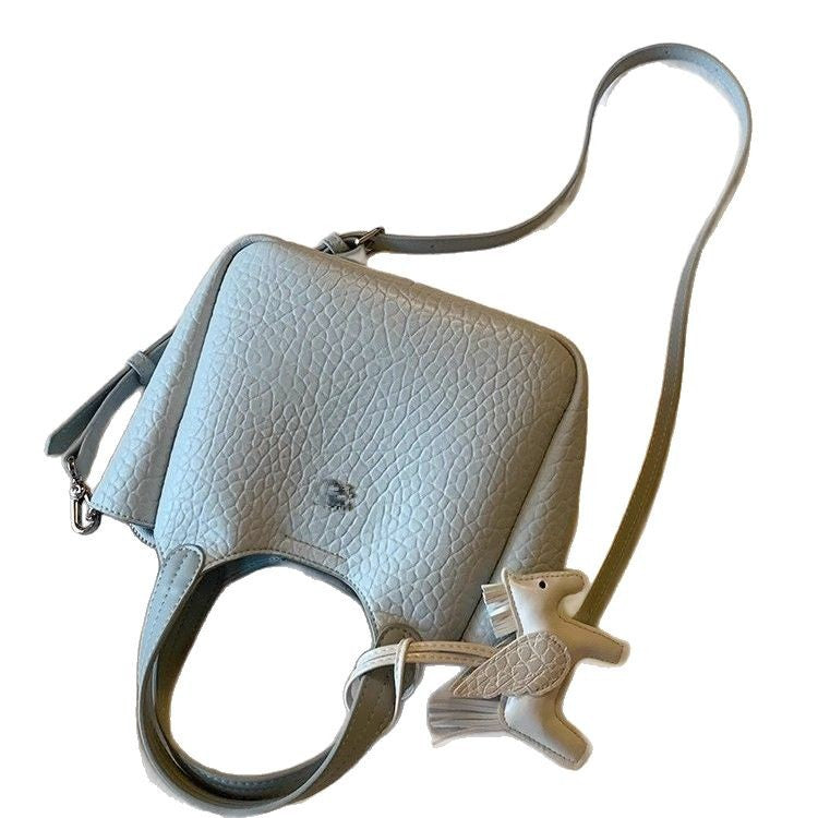 Women's Marseille Design Light Blue Texture Commuter Women's Messenger Bag