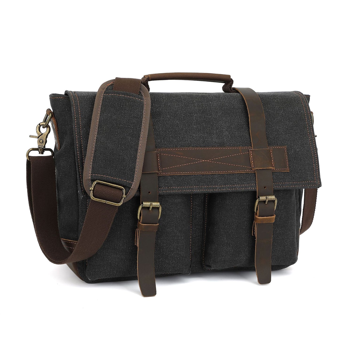 Canvas Portable Classic Durable Business Computer Now Men's Briefcase