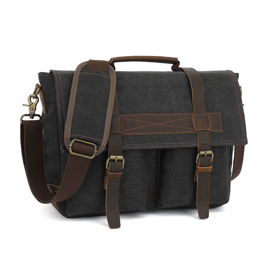 Canvas Portable Classic Durable Business Computer Now Men's Briefcase