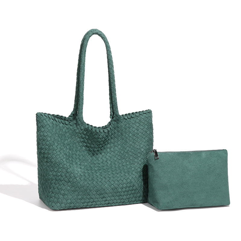 Women's Style Lazy High-grade Fashion Woven Large Capacity Women's Handbag