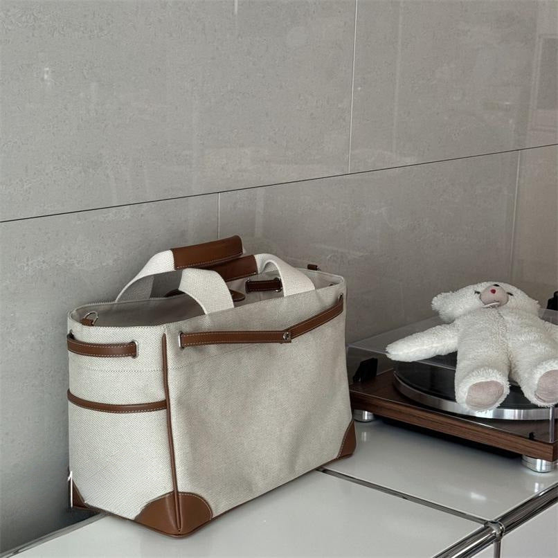 Large Capacity Milk Back Multifunctional Canvas Handbags