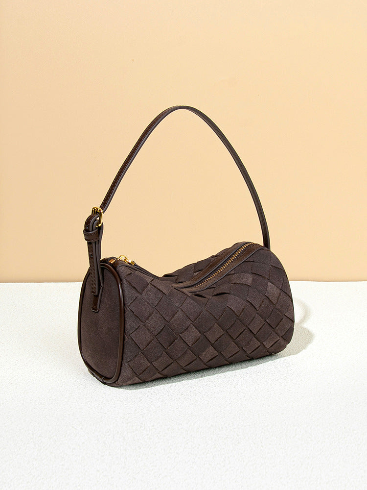 Lazy Versatile Korean Style Niche Frosted Suede Bags