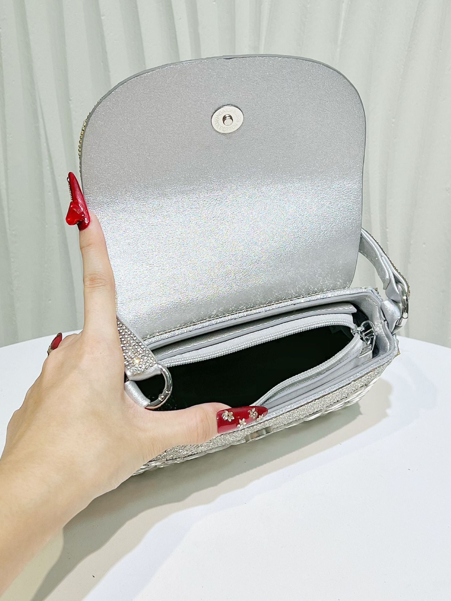 Women's Clutch Cheongsam High-grade Light Luxury Rhinestone Dinner Bag