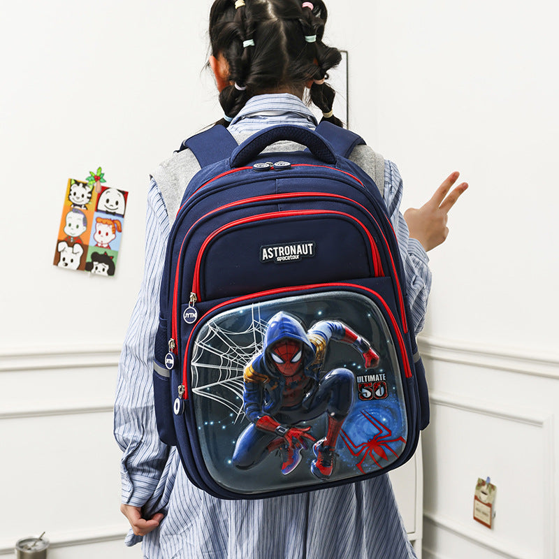Level Cartoon Elsa Clow Burden Alleviation Backpacks