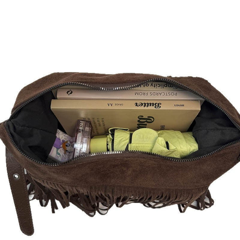 Innovative Women's Bohemian Style Tassel Commuter Women's Messenger Bag